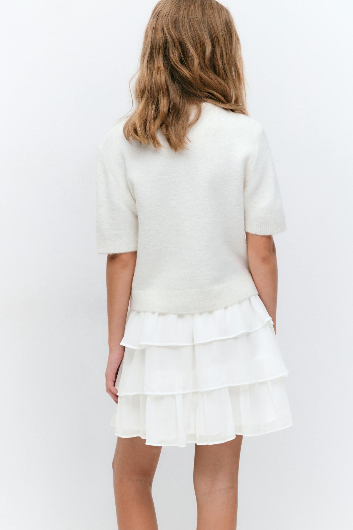 Y frill skirt