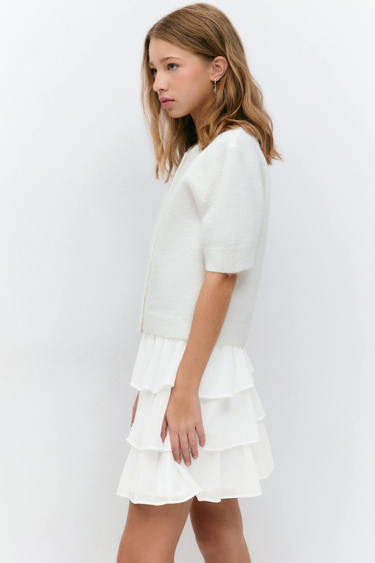 Y frill skirt