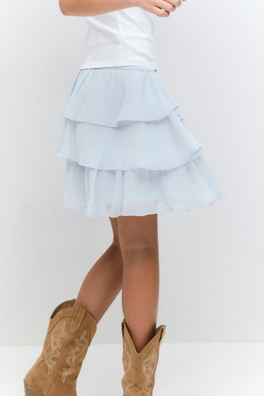 Y frill skirt