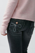 Embroidery tall jeans