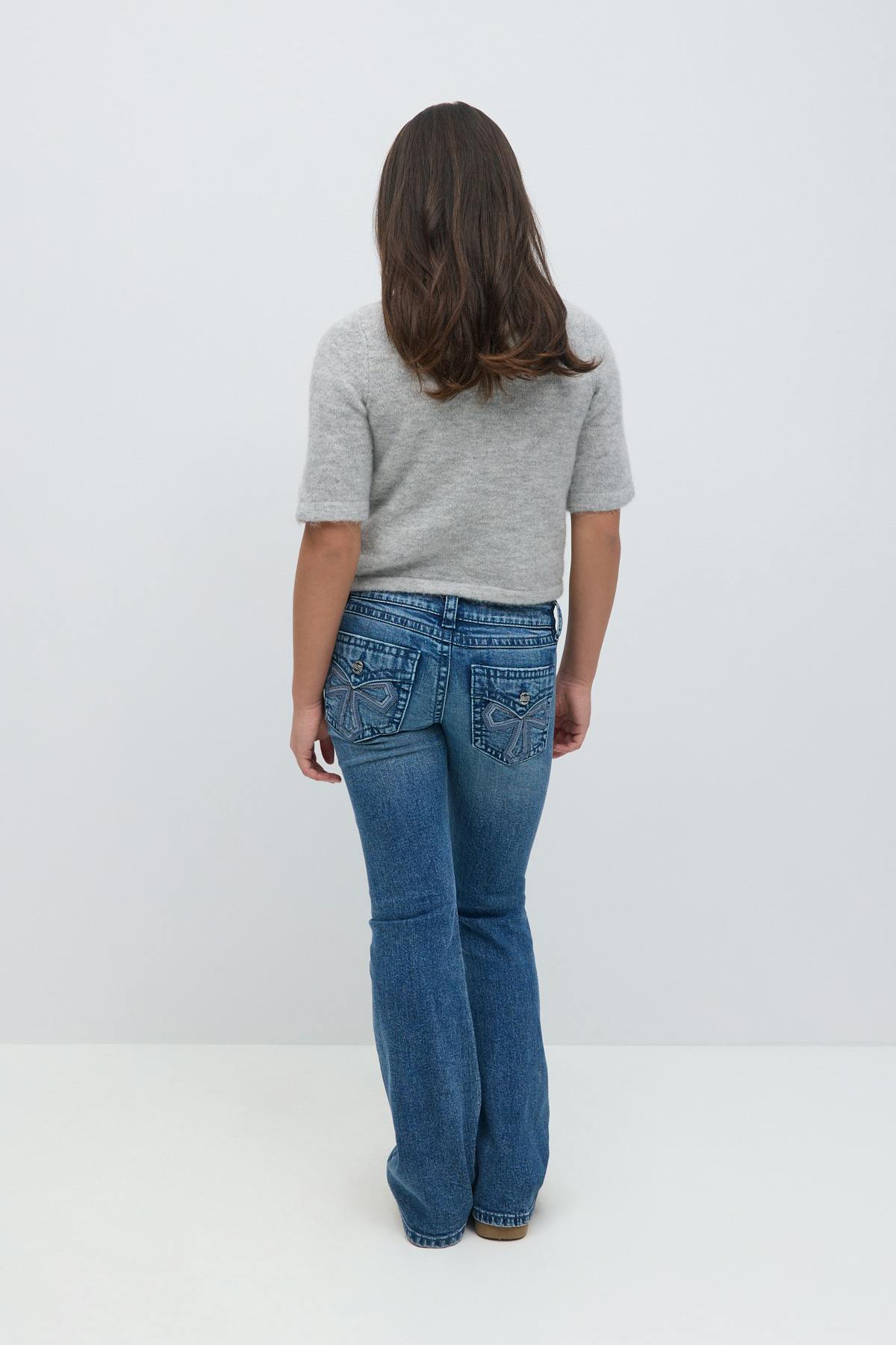 Embroidery tall jeans
