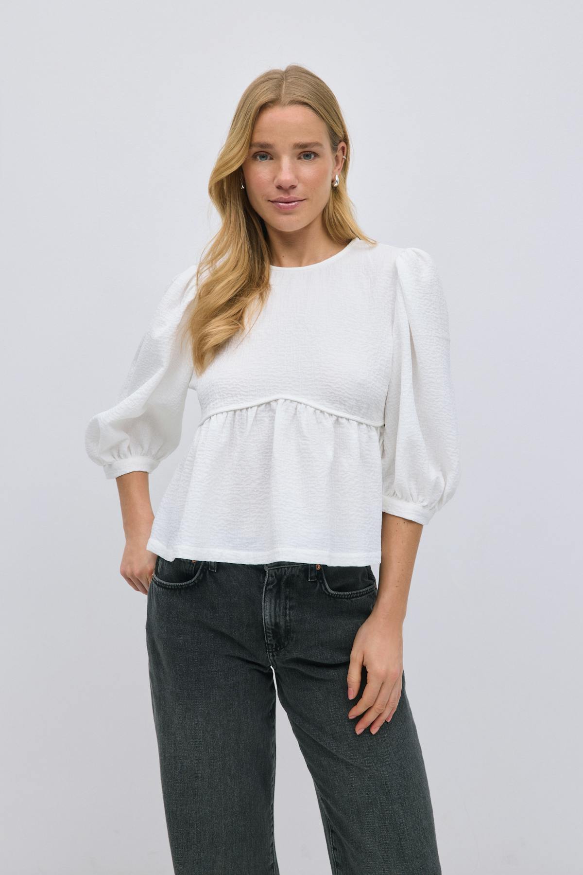 Peplum blouse