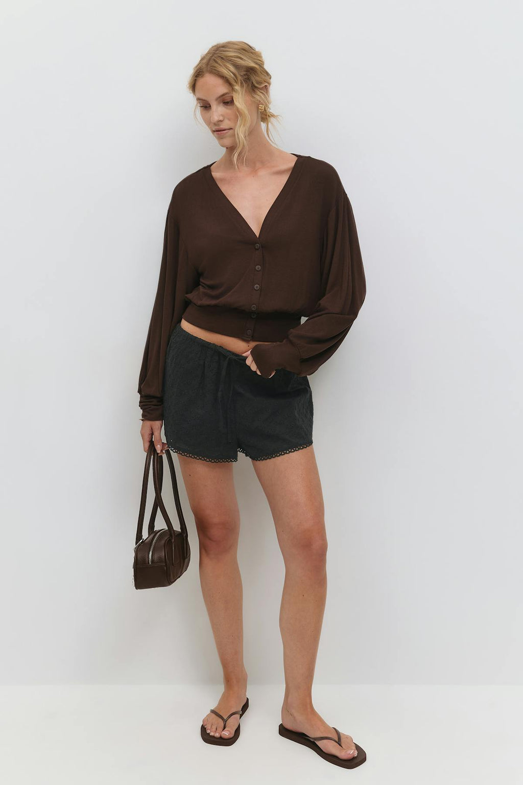 Broderie anglaise shorts