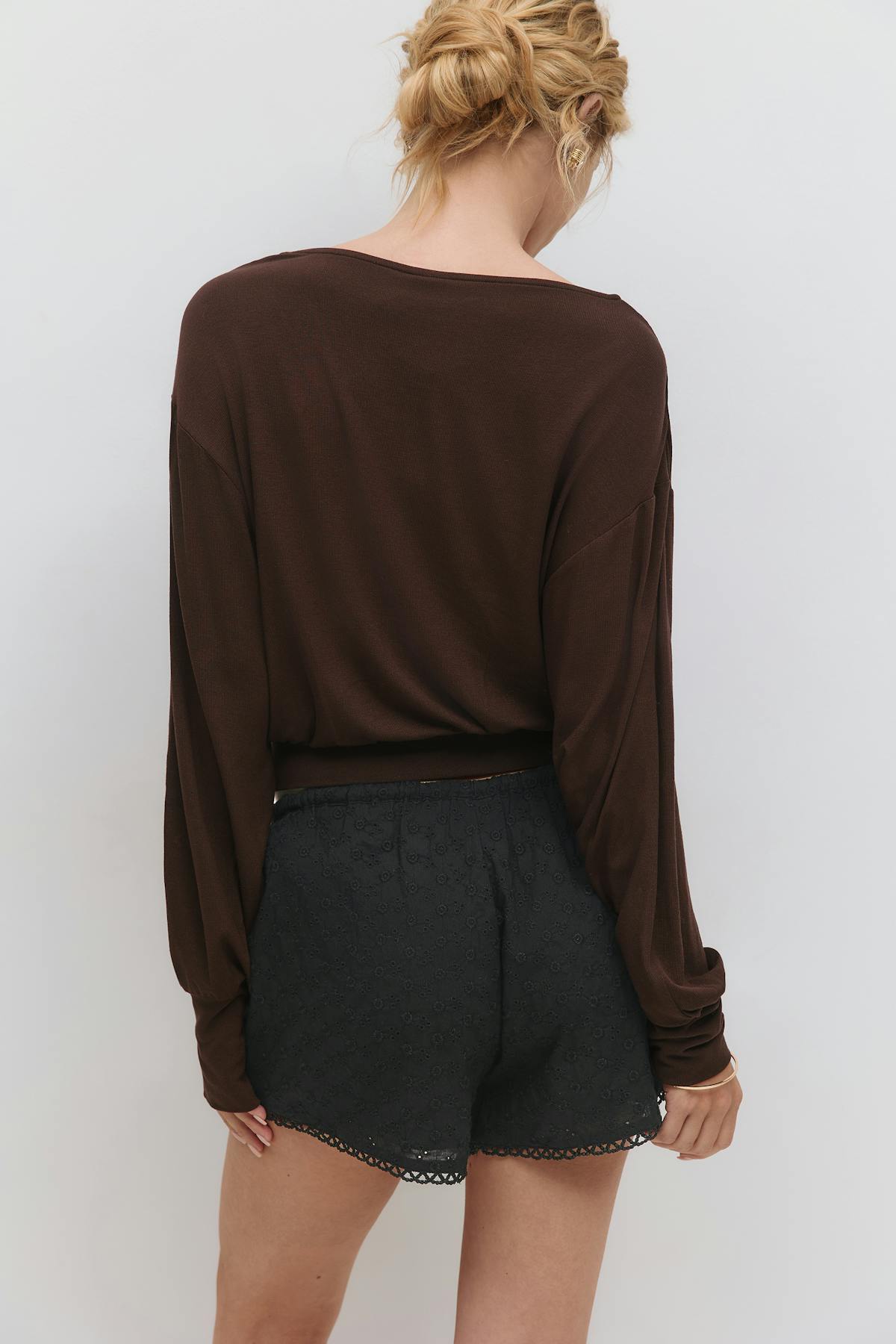 Broderie anglaise shorts
