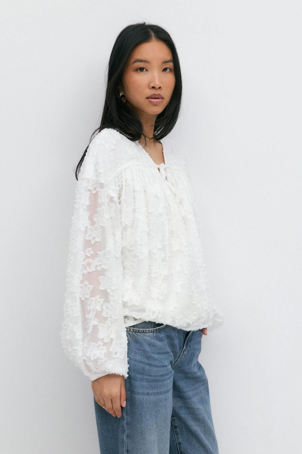 Structured blouse