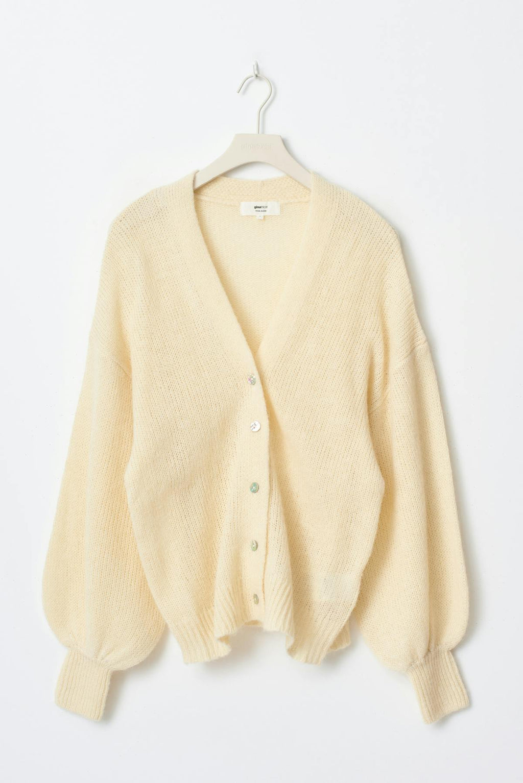 Chunky knitted cardigan