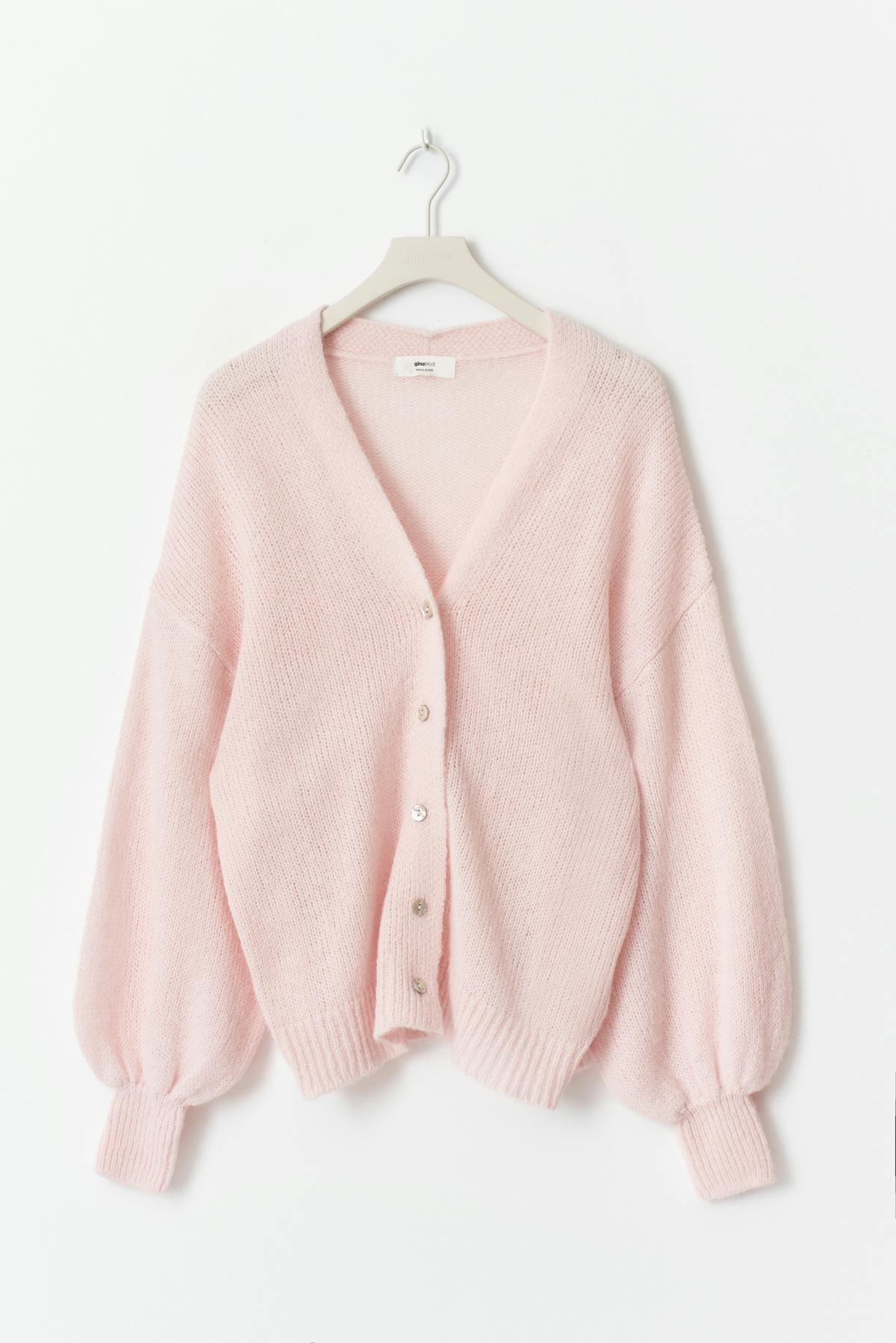 Chunky knitted cardigan