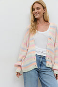 Chunky knitted cardigan