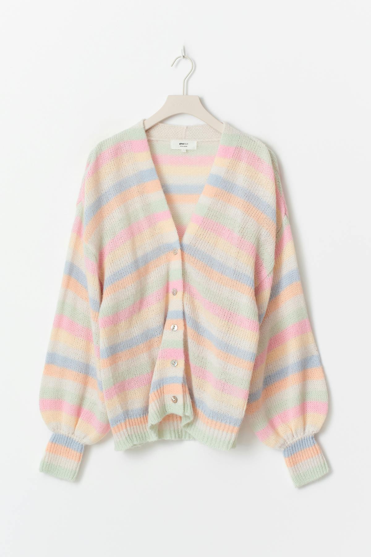 Chunky knitted cardigan