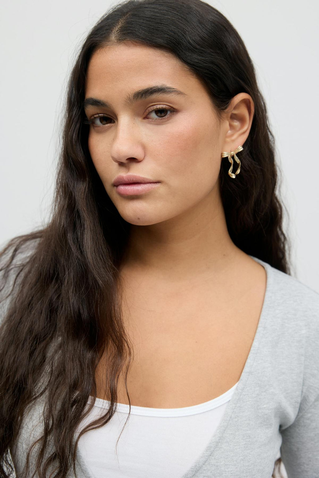 Bow earrings