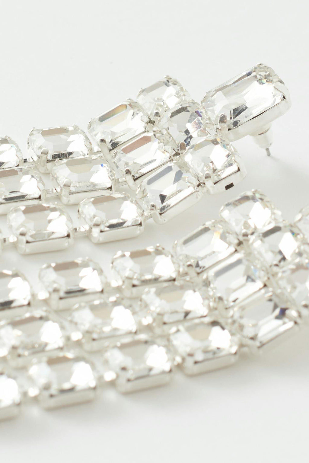 Rhinestone earrings