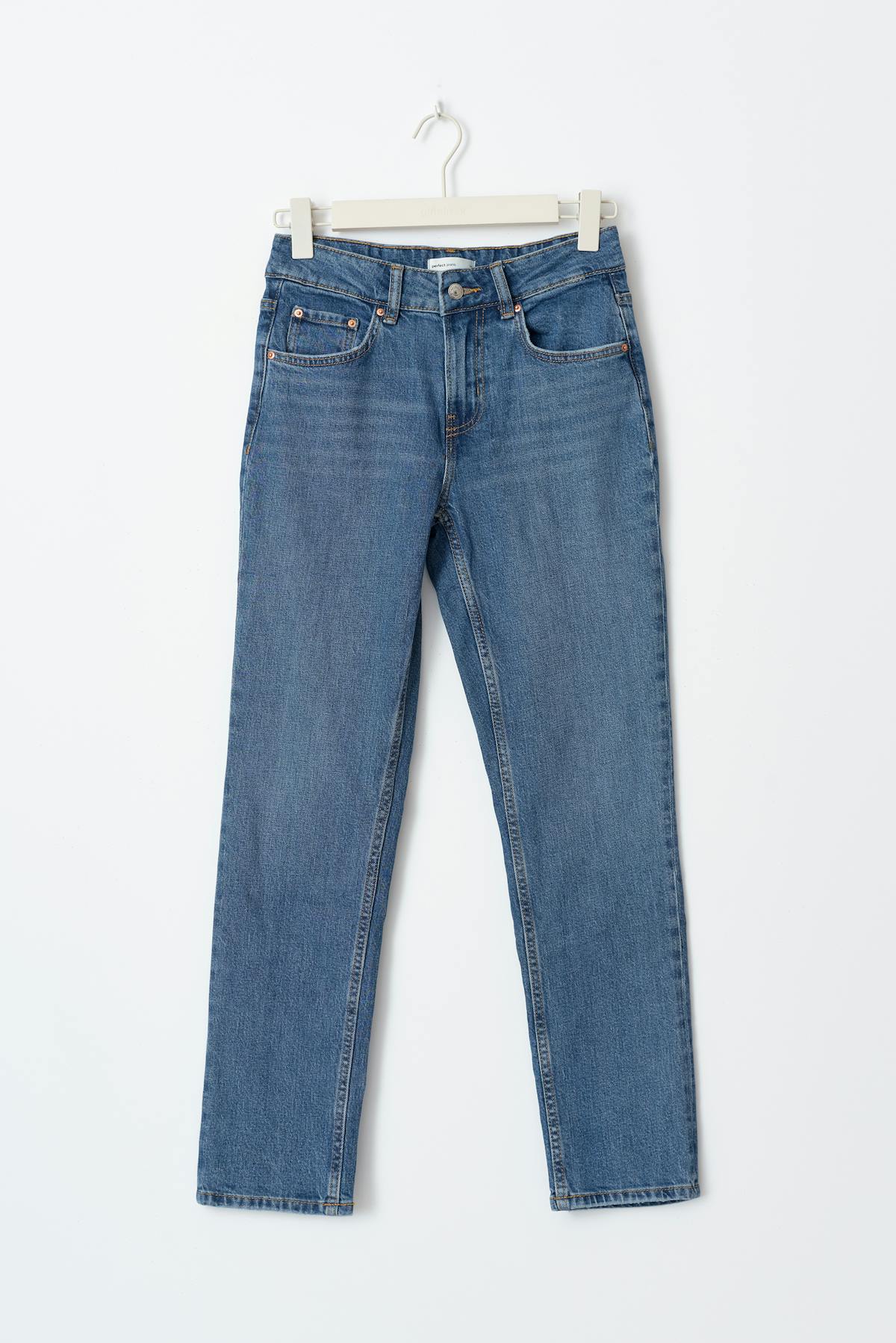 Slim straight tall jeans