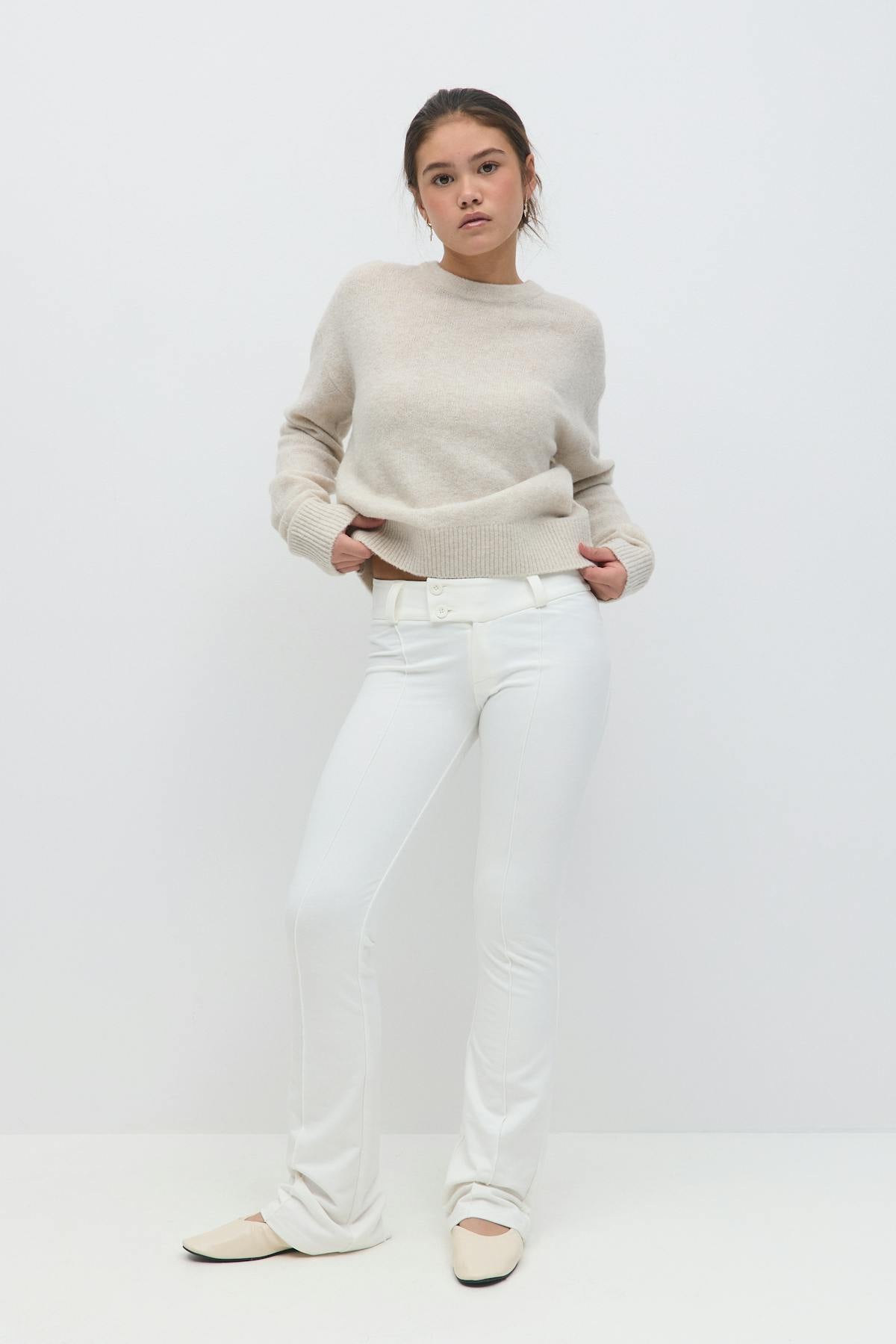 Y low flare trousers
