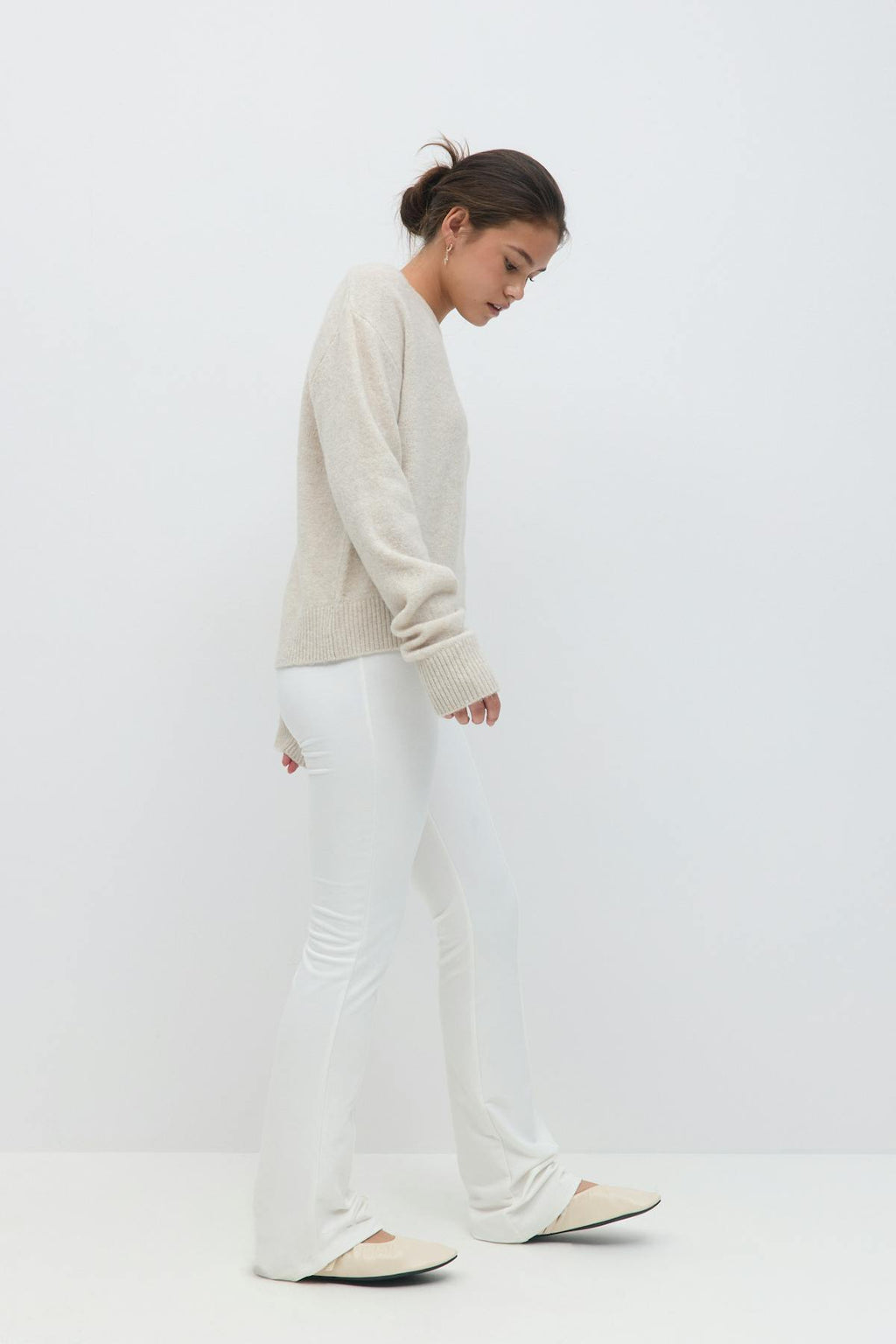 Y low flare trousers