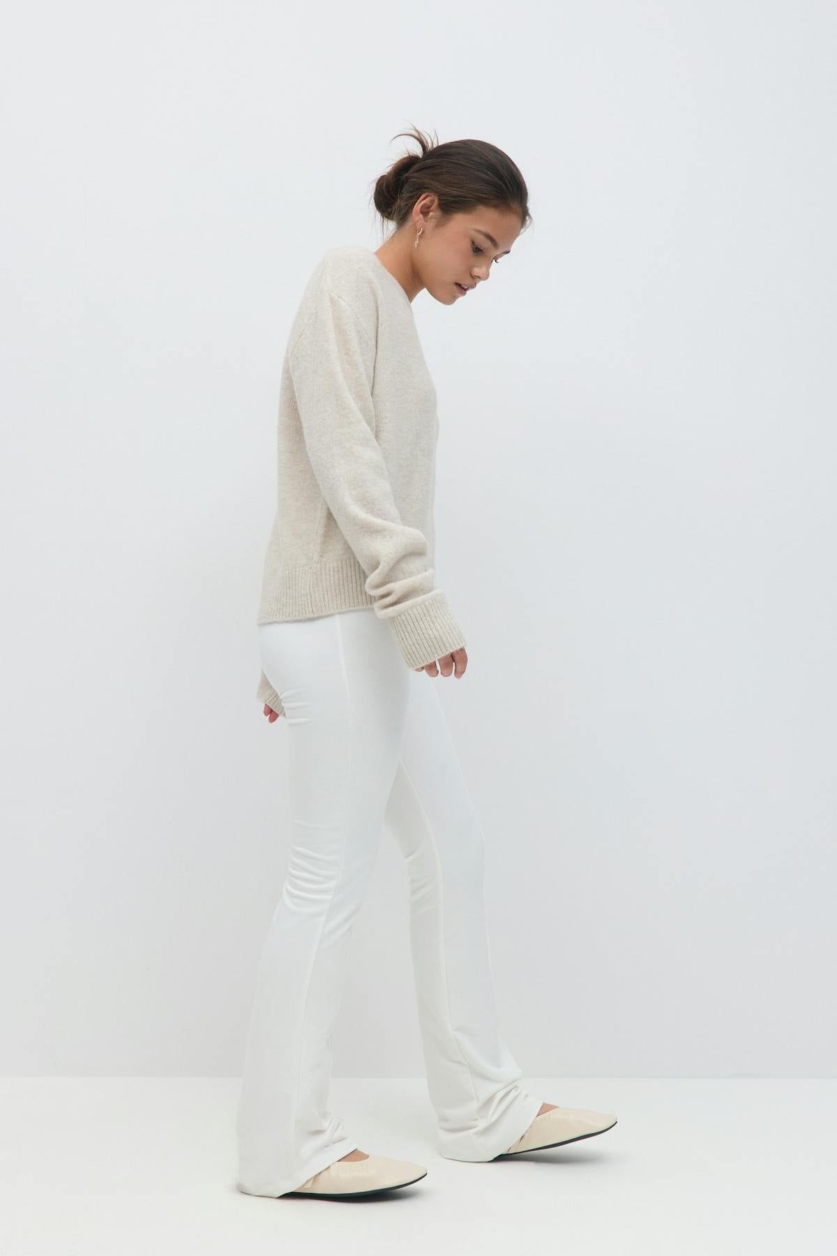 Y low flare trousers