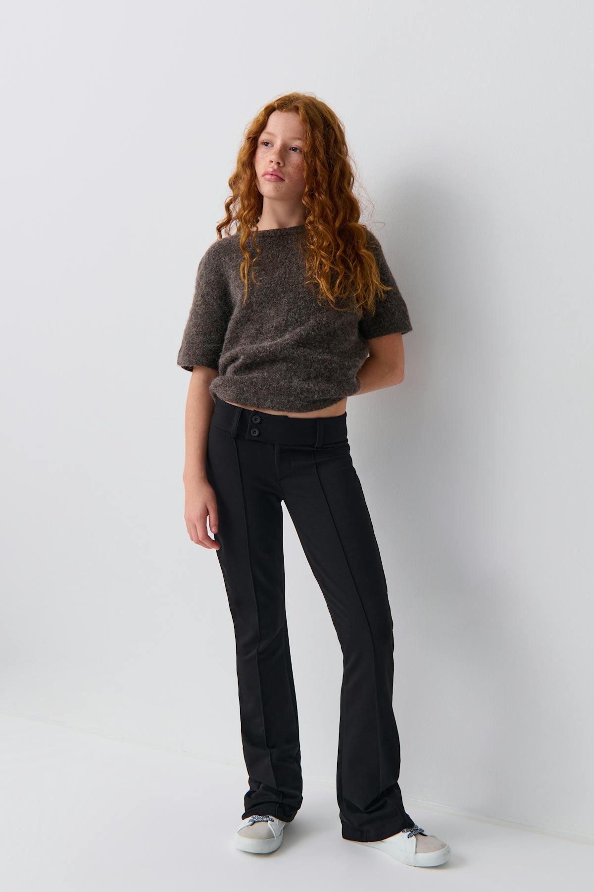 Y low flare trousers