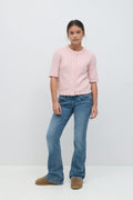 Scandi low waist bootcut jeans