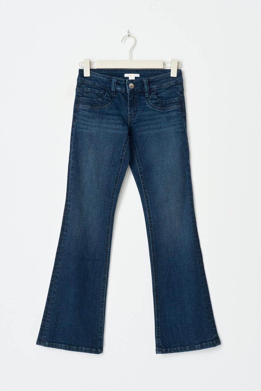 Scandi low waist bootcut jeans