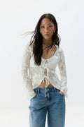 Embroidery top