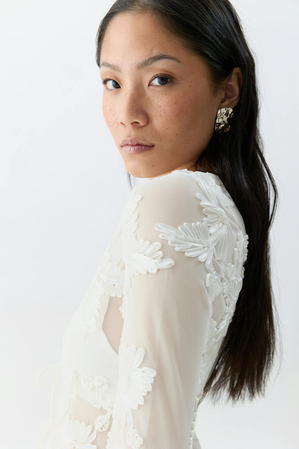 Embroidery top