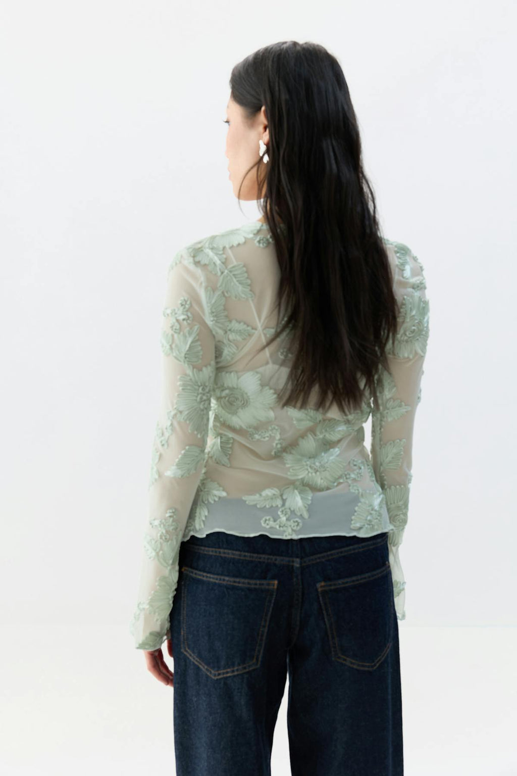 Embroidery top