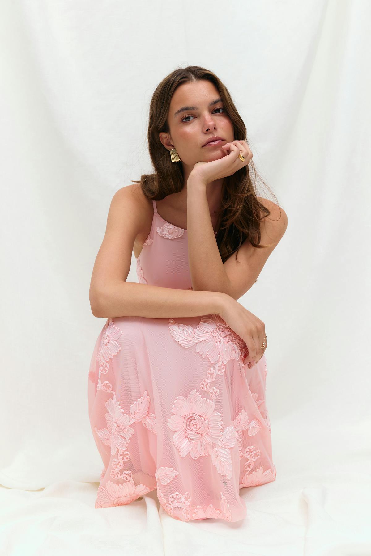 Embroidery dress