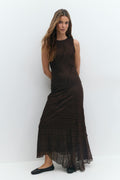 Lace midaxi dress