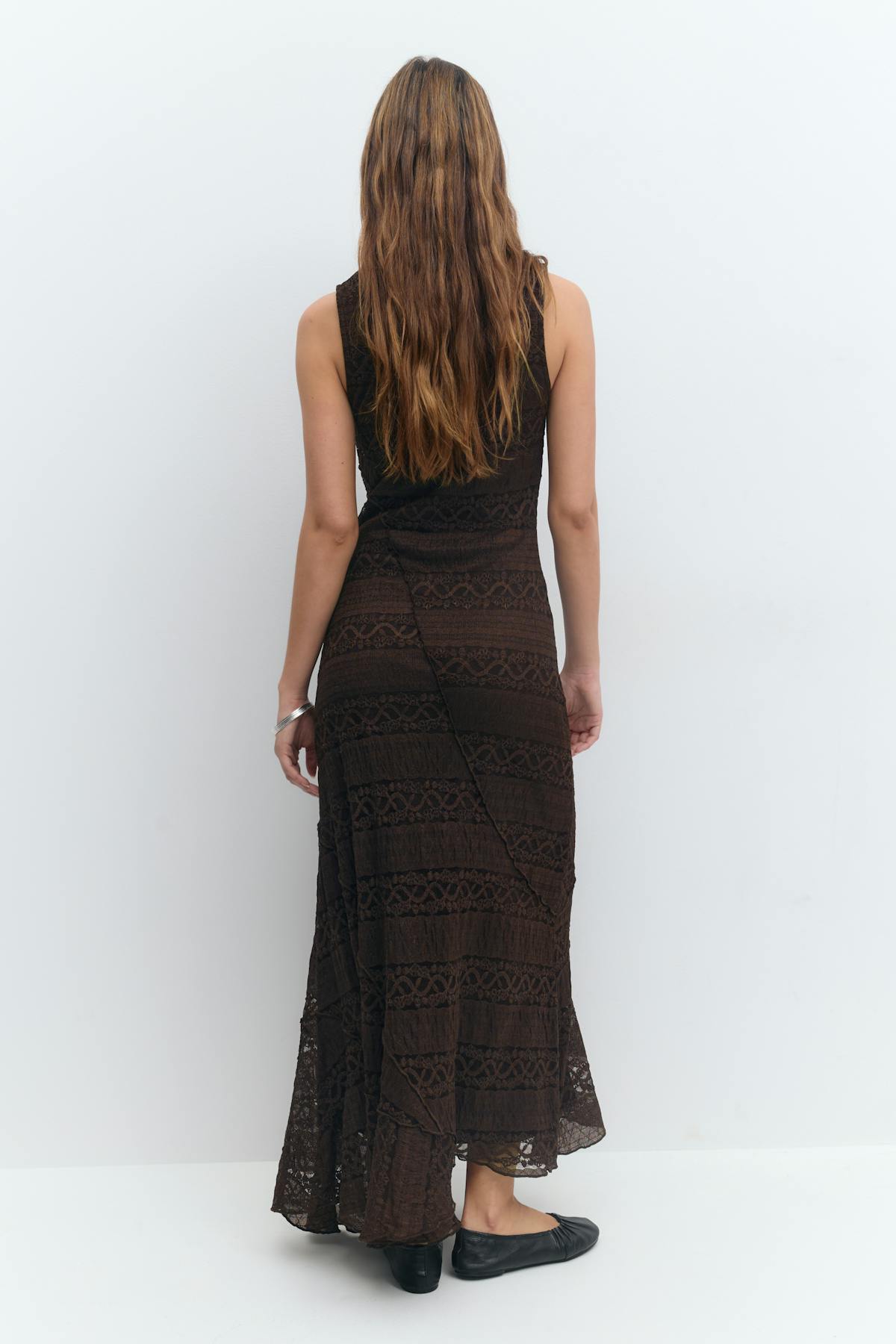 Lace midaxi dress