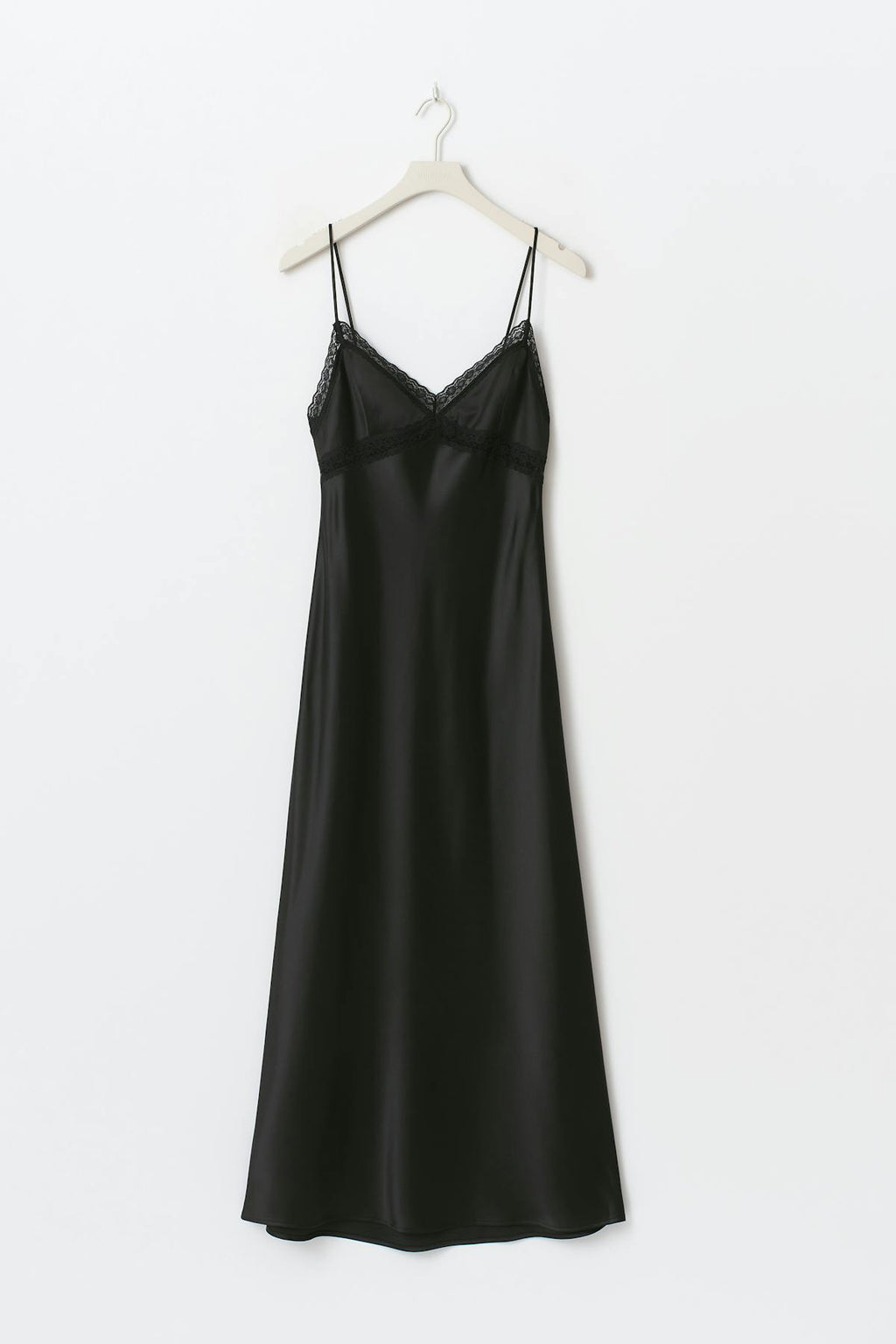 Lace detail maxi dress