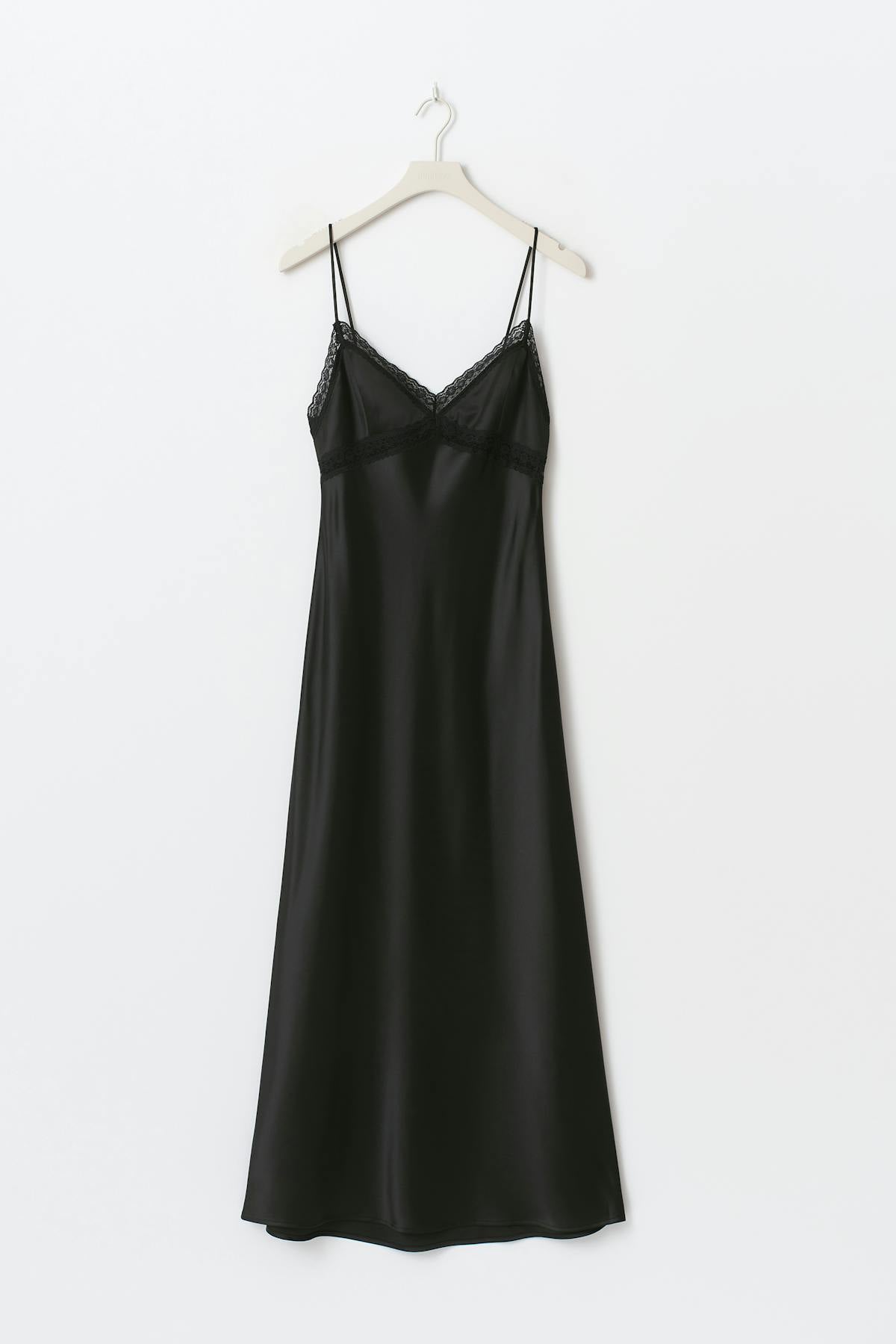 Lace detail maxi dress