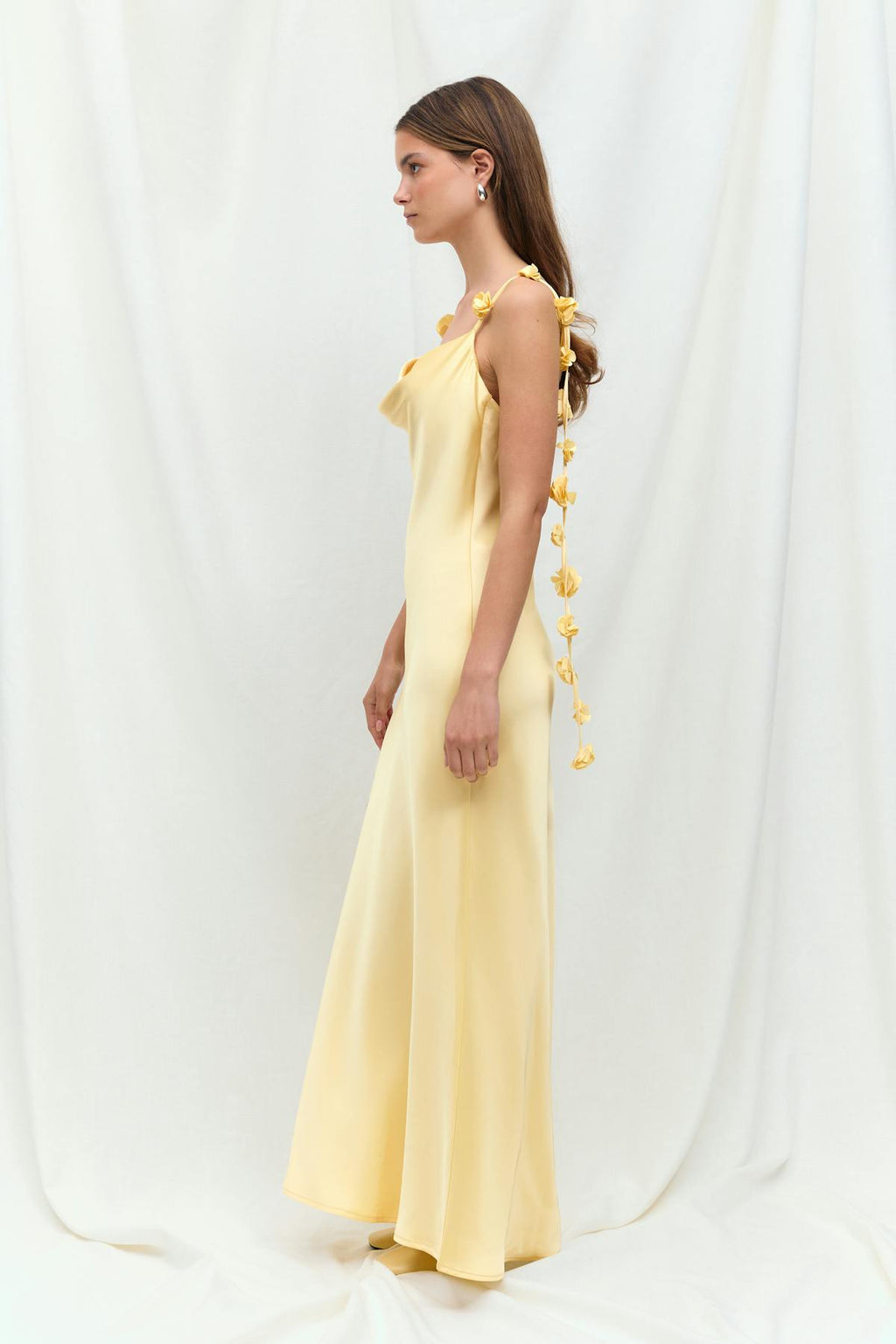 Cowl neck dress