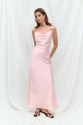 Cowl neck dress