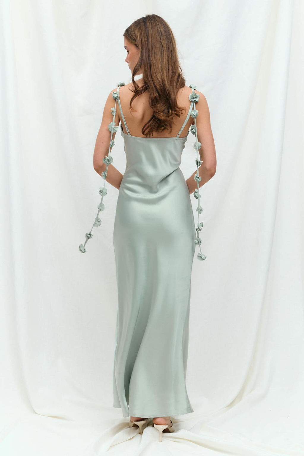 Cowl neck dress
