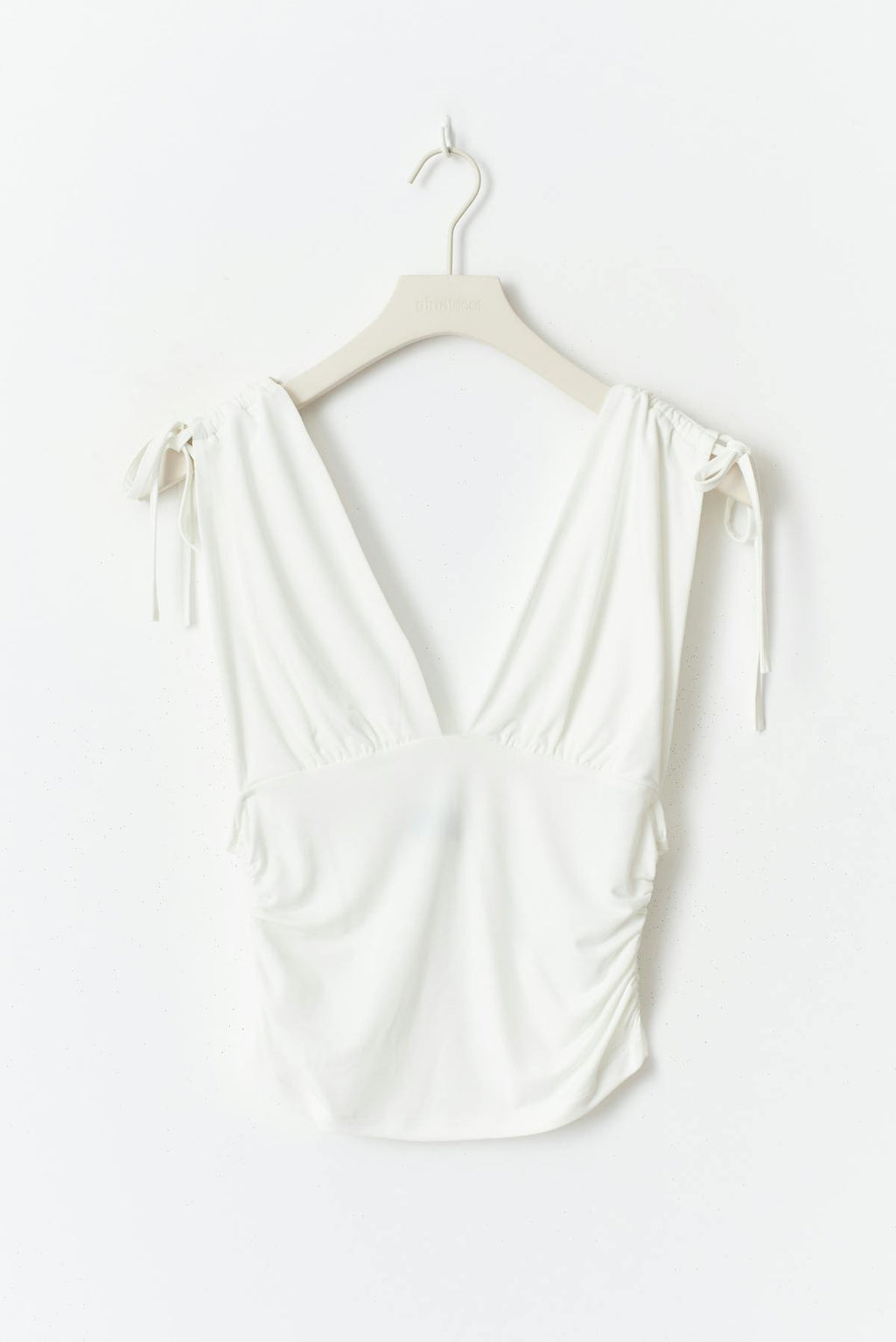 Drawstring top