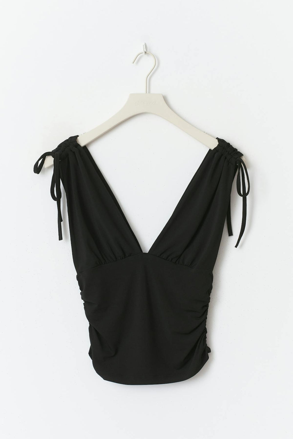 Drawstring top