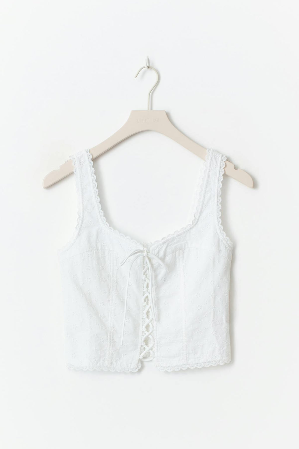 Broderie anglais top