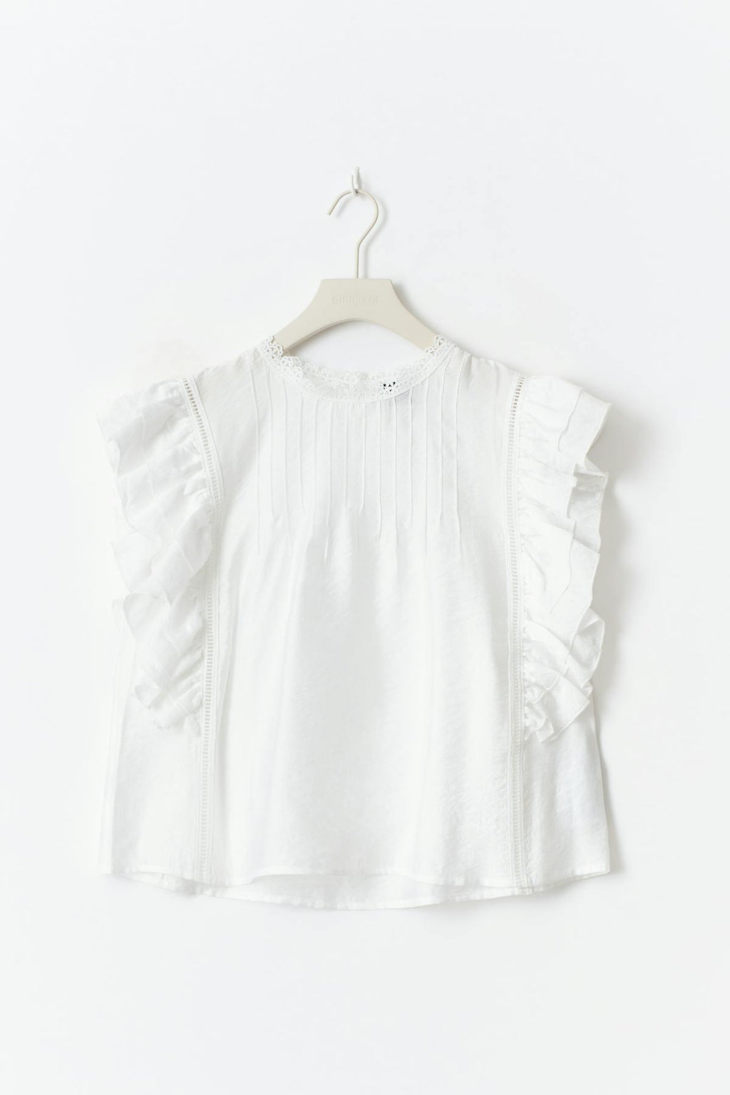 Mini boho frill top