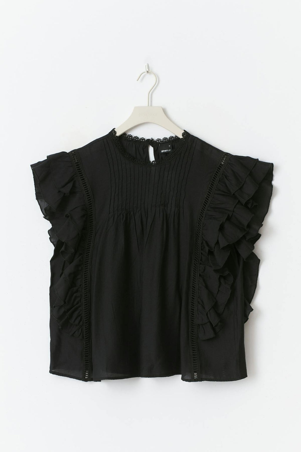 Mini boho frill top