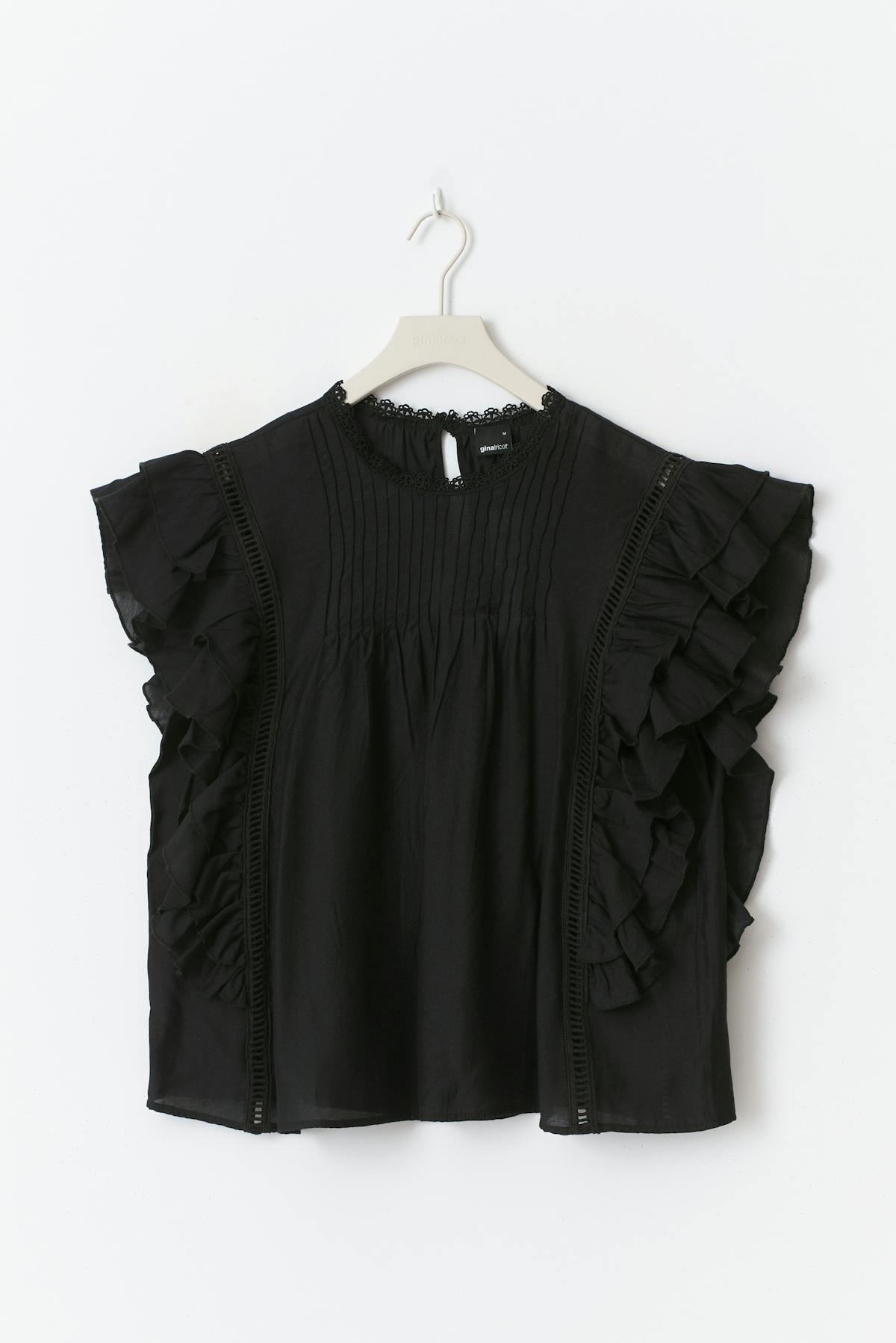 Mini boho frill top
