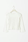 Y smock long sleeve top