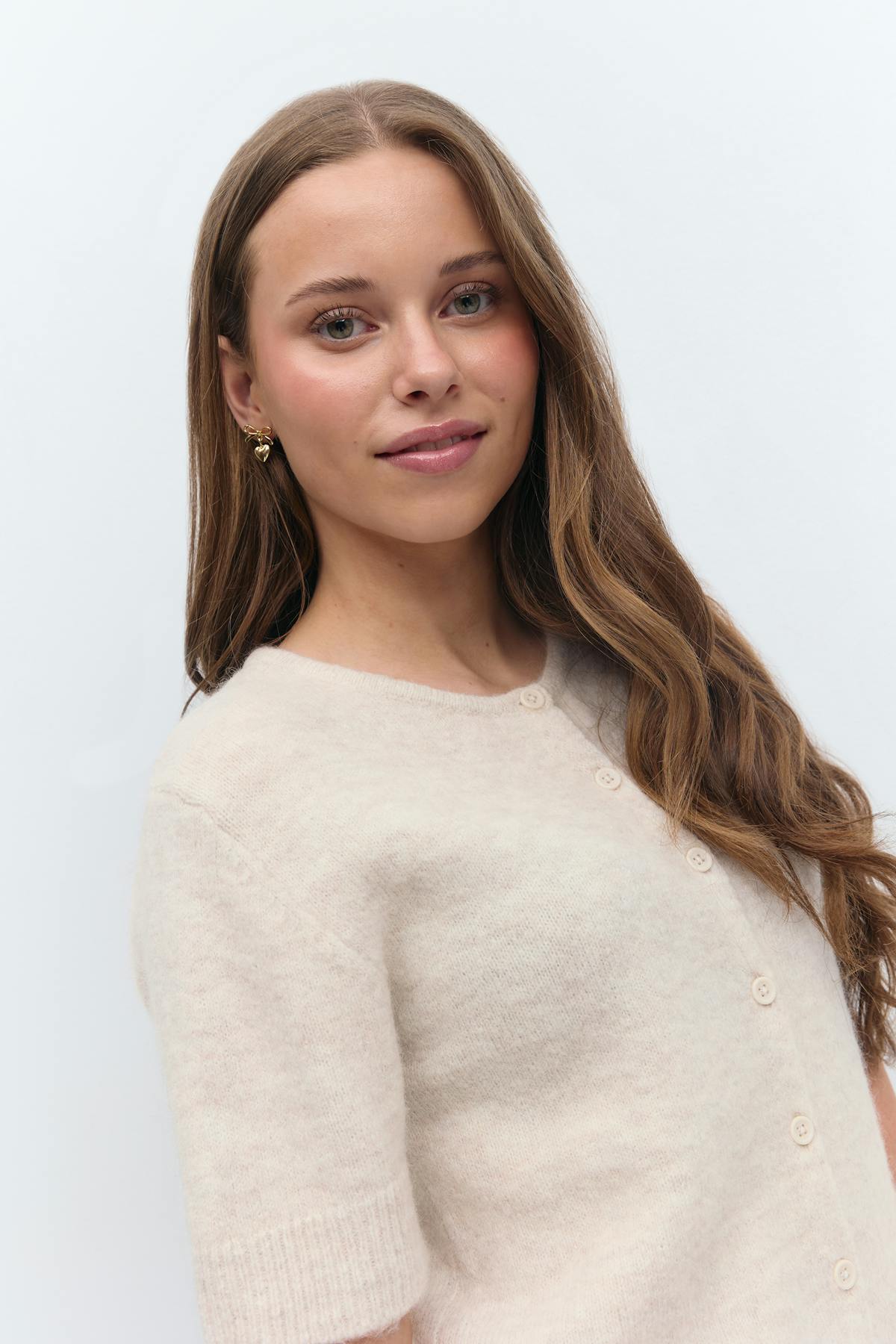 Y knitted cardigan