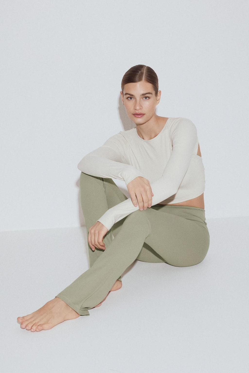 Flare yoga tights