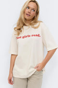 Printed oversized tee