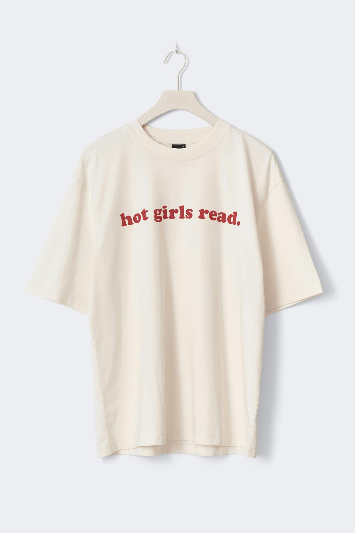 Printed oversized tee
