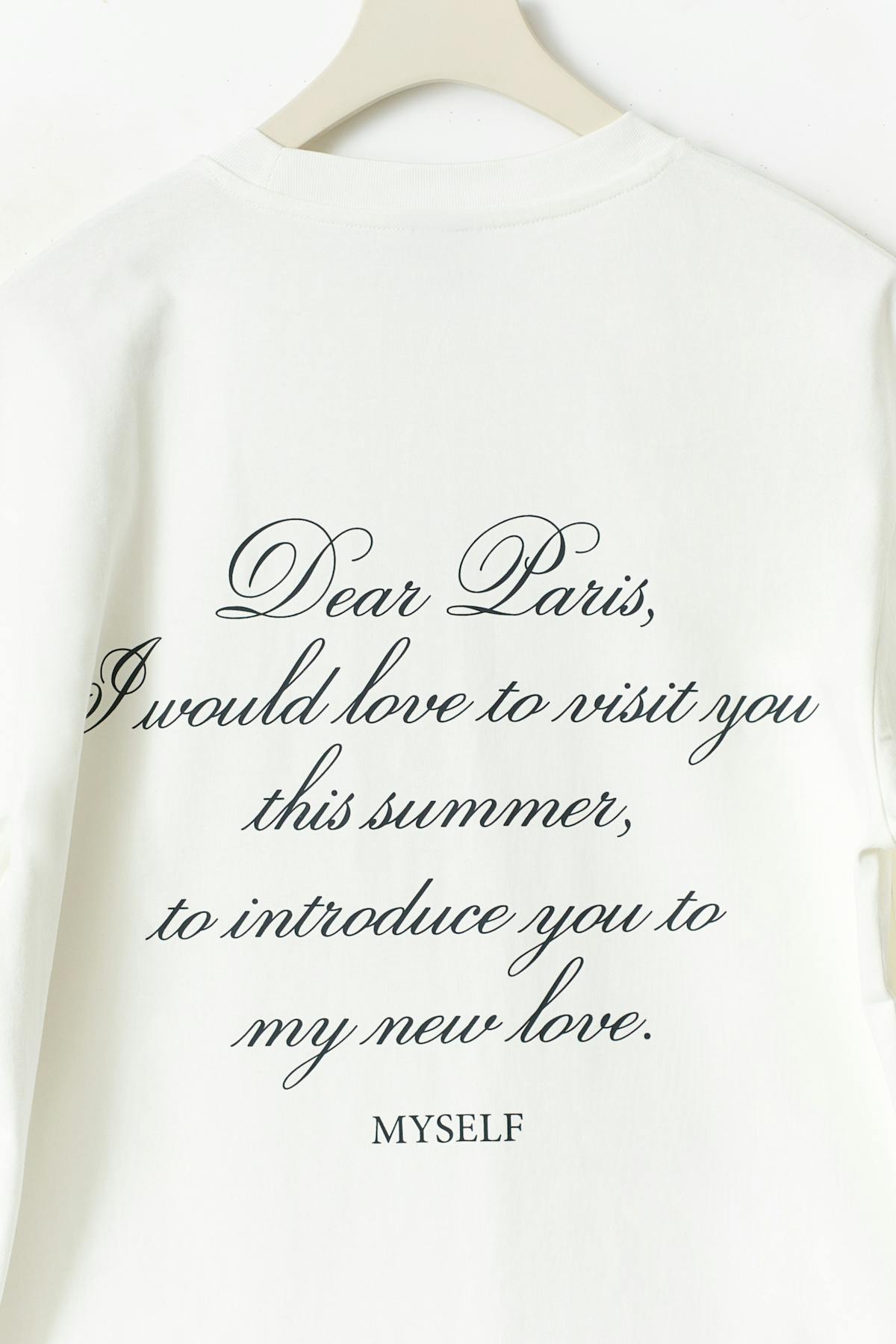 Printed oversized tee