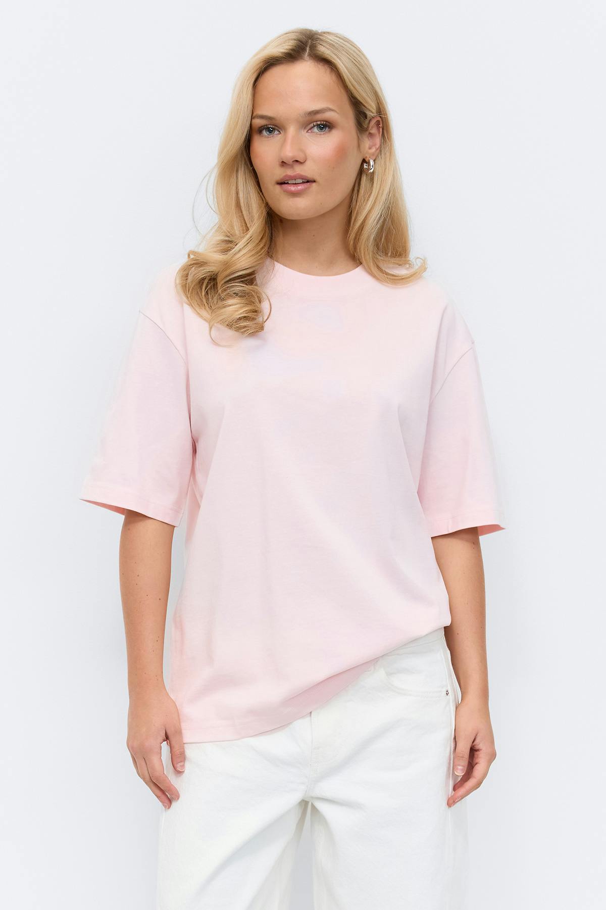 Printed oversized tee