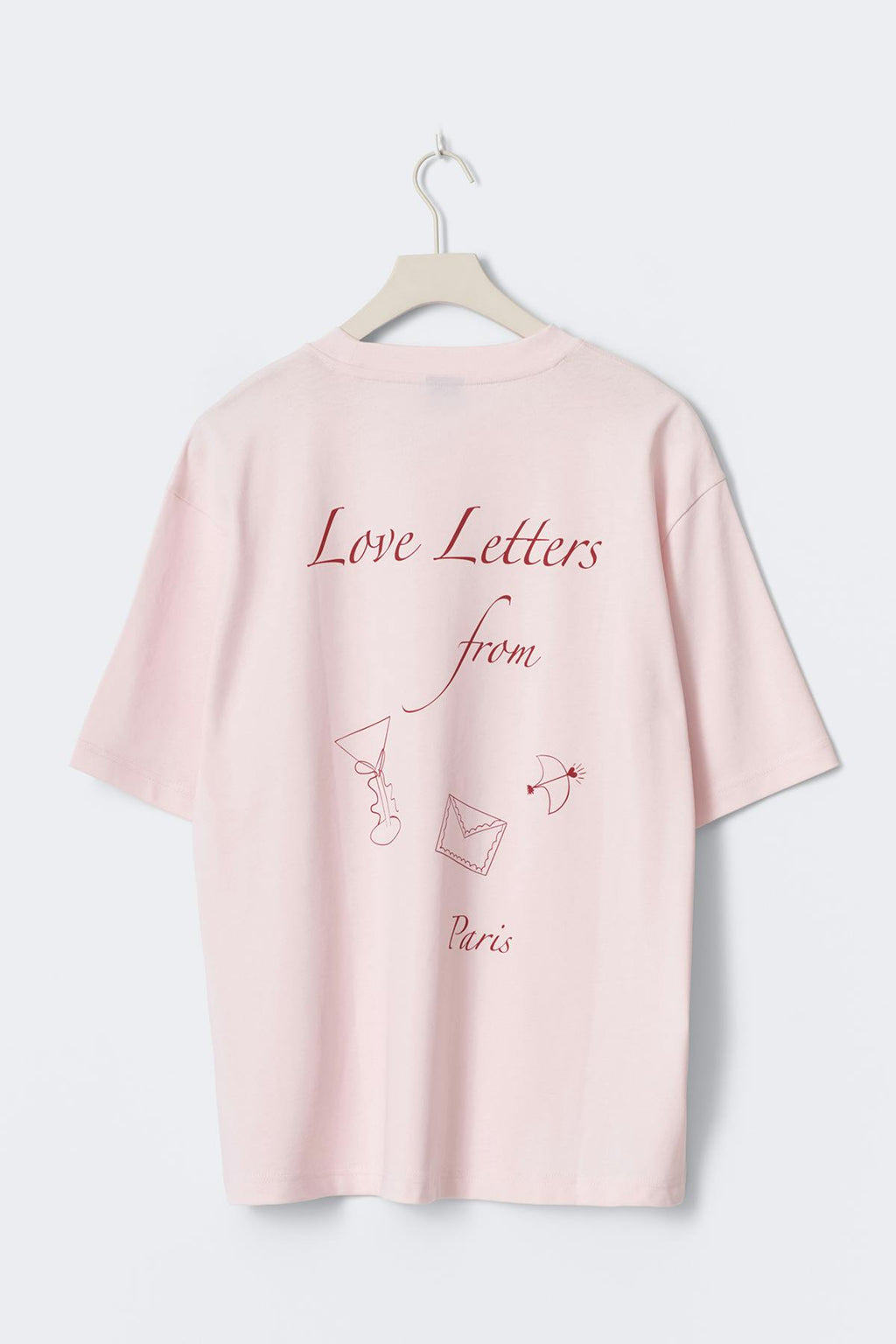 Printed oversized tee