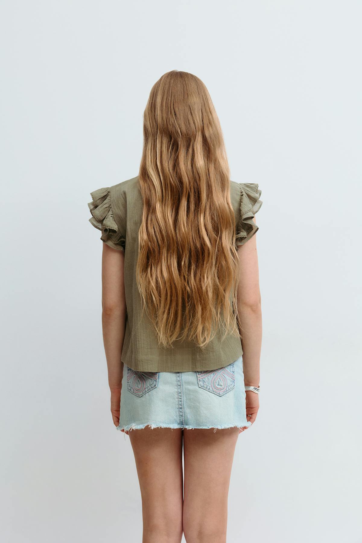 Y boho short sleeve top