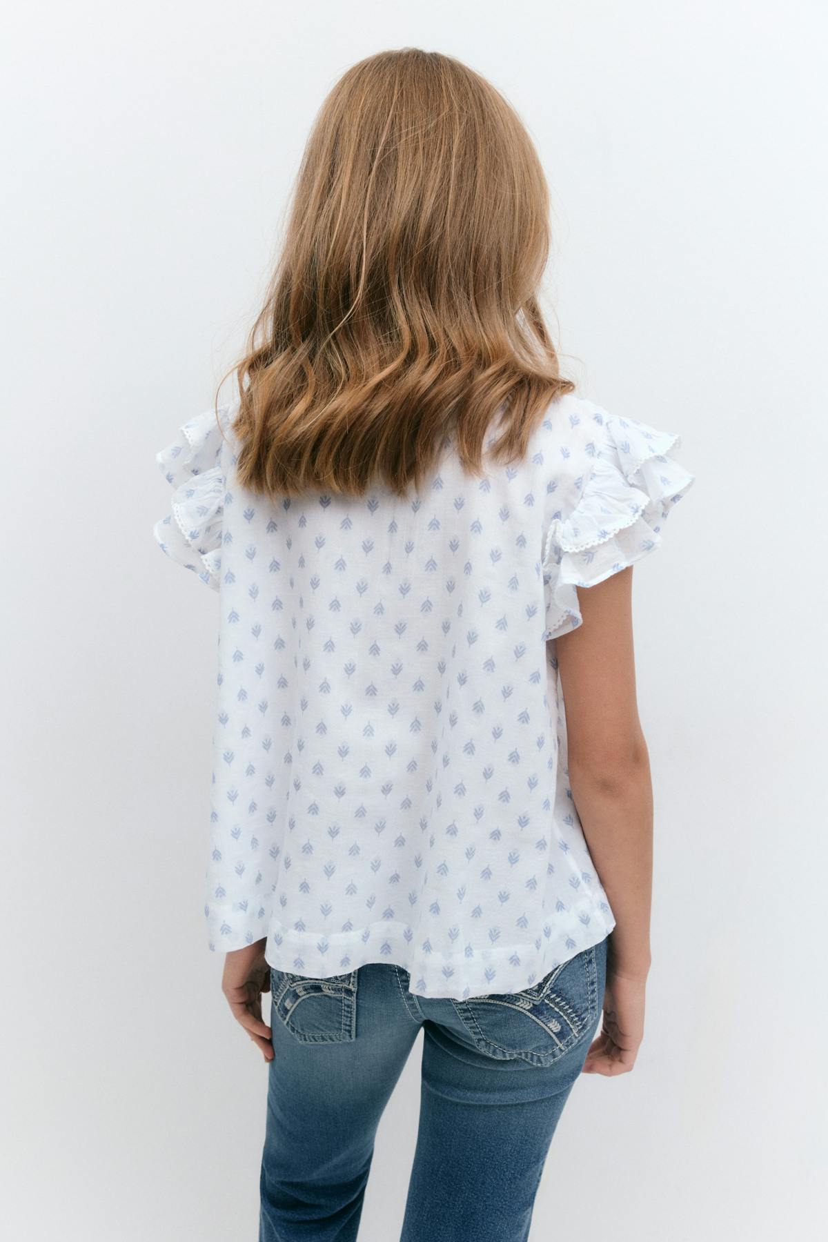 Y boho short sleeve top
