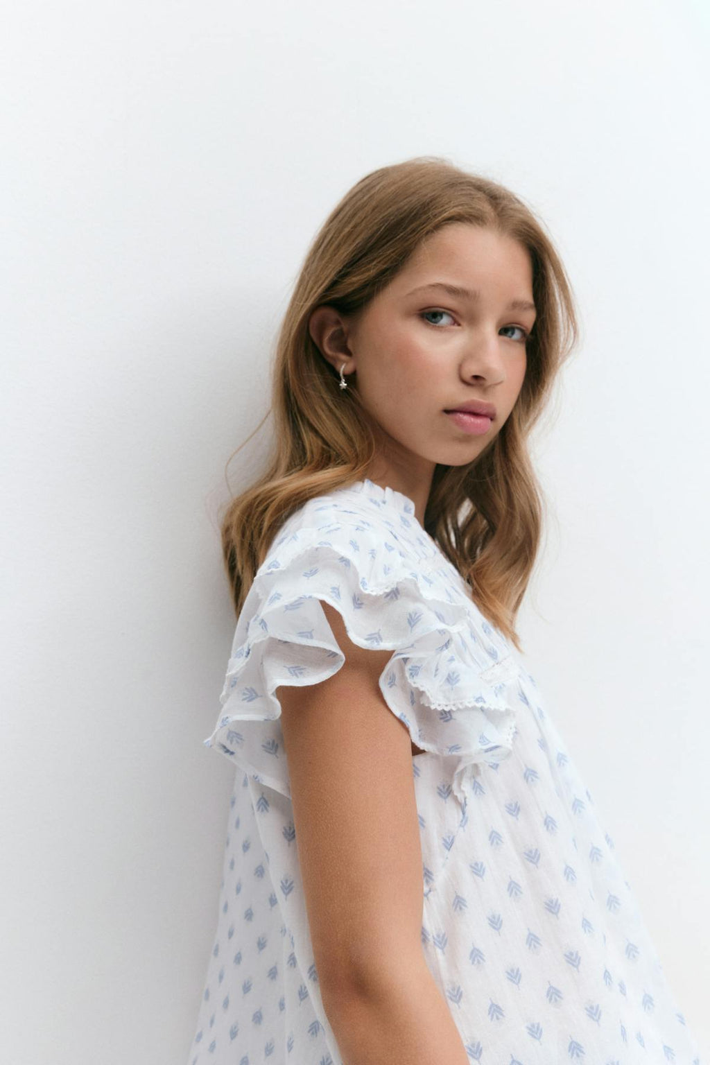 Y boho short sleeve top